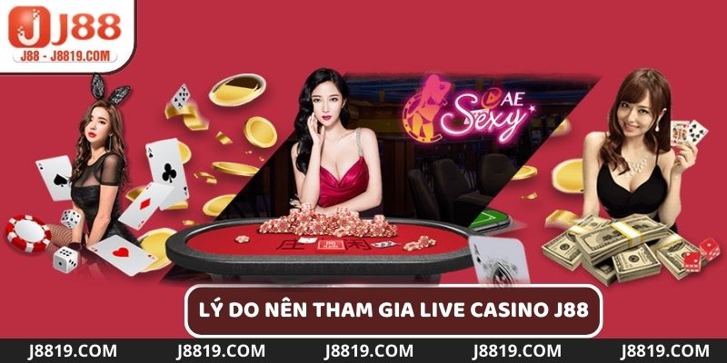 Lý do người chơi tham gia cá cược tại Live Casino